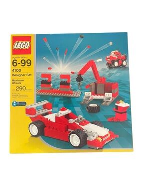 Lego 2003 Maximum Wheels Designer Set 4100 Vehicles 35 Creations